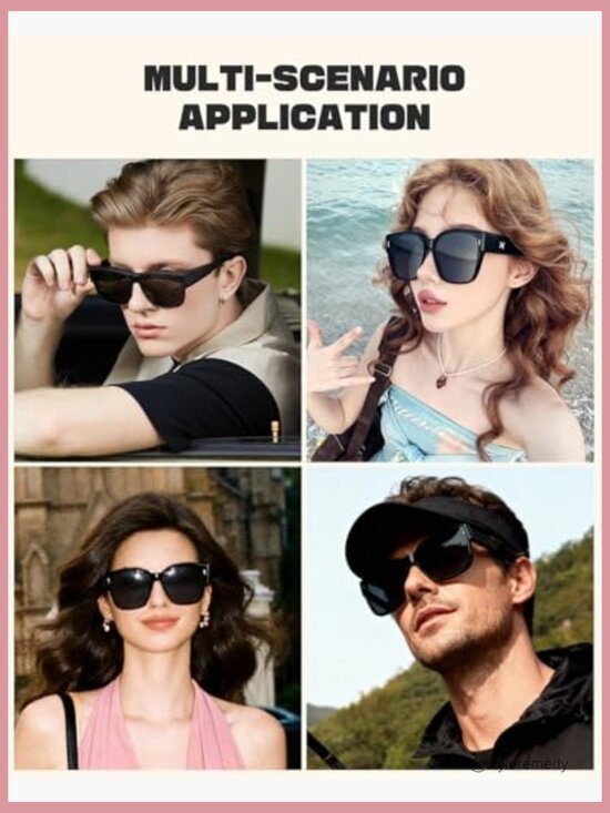 TR90 Polarized Fit Over Sunglasses for Glasses, Lightweight UV400 Protection main image 7